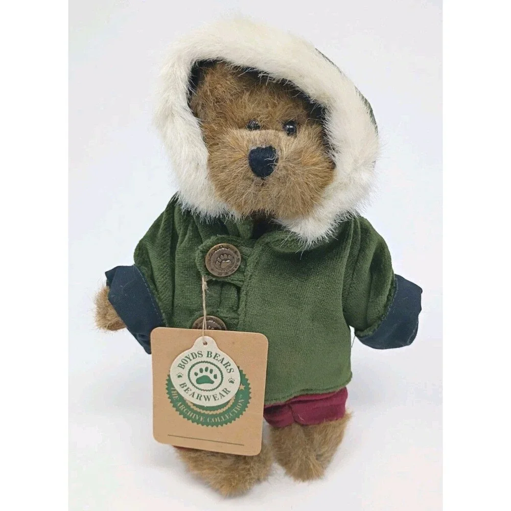 Boyds Bears Bearwear Plush – Winter Outfit Teddy Bear (Archive Collection)